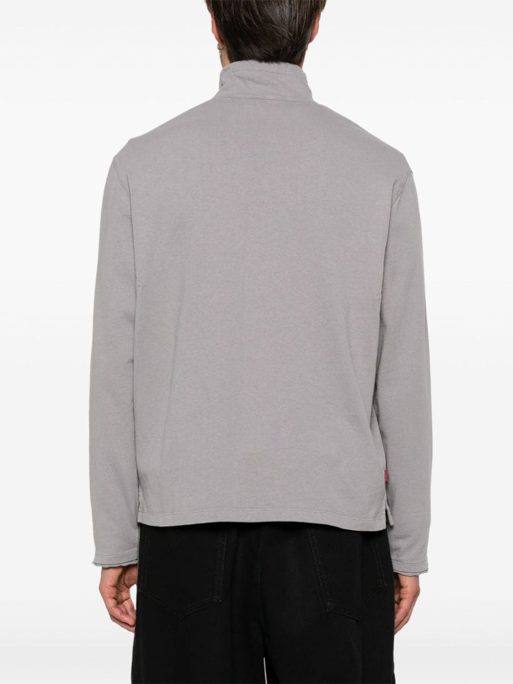 Shop Kiko Kostadinov X Levi's® Jersey Cardigan In Grey