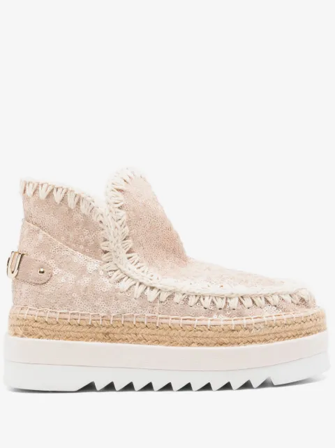 Mou sequined boots