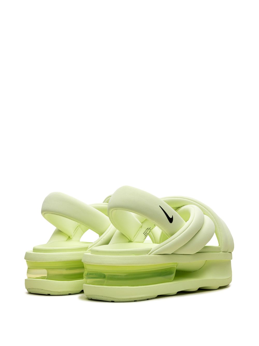 Shop Nike Air Max Isla "barely Volt" Sandals In Green