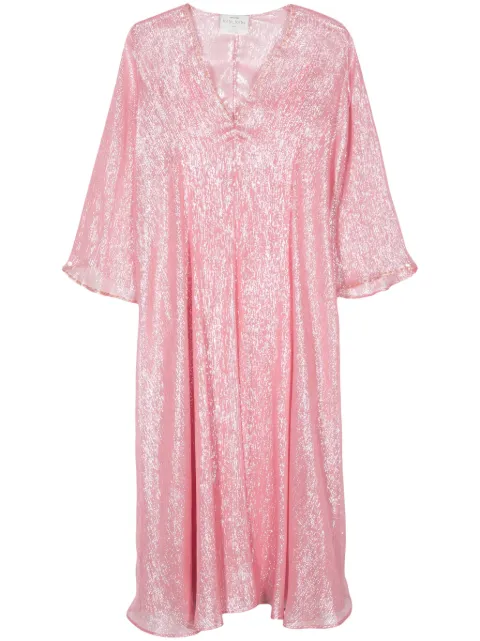 Forte Forte lurex kaftan maxi dress