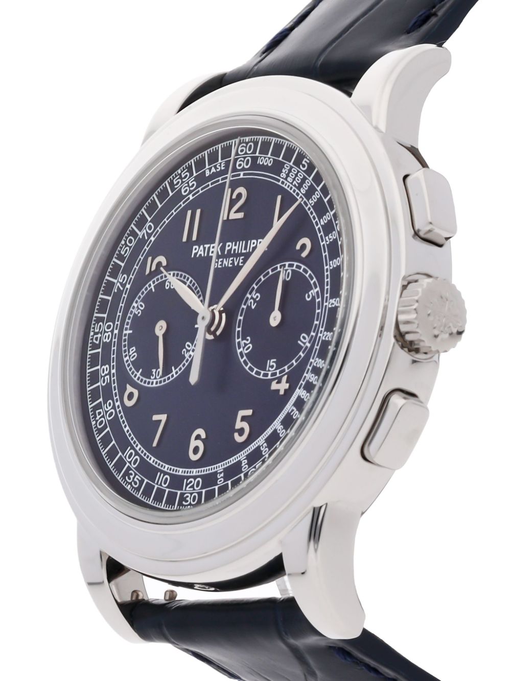 Pre-owned Patek Philippe 2008  Chronograph 42mm In Blue