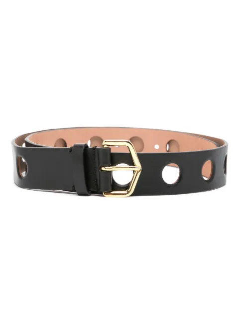 Alaïa Vienne leather belt AA1C210PCA289 - 0