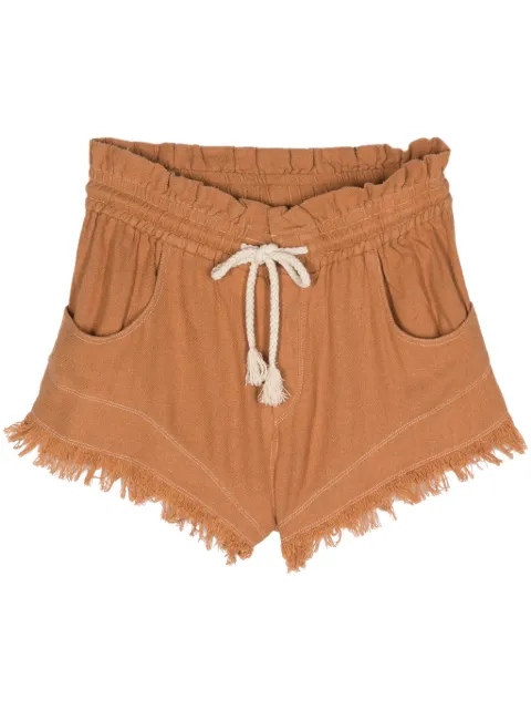 MARANT ÉTOILE Talapiz silk shorts