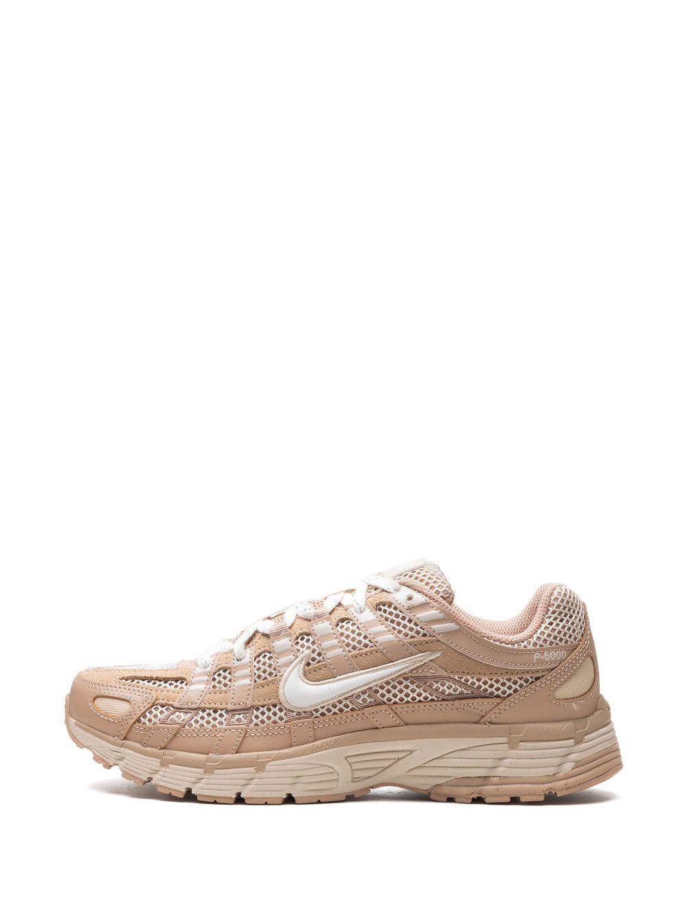 Nike P-6000 PRM lace-up sneakers Neutrals