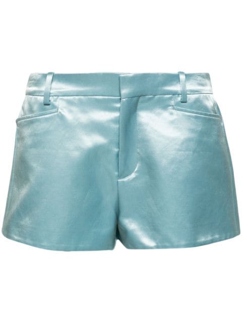 TOM FORD low-rise satin shorts 