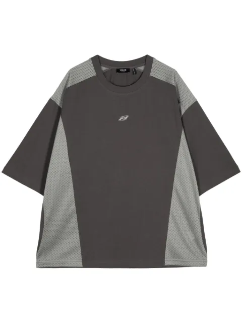 FIVE CM panelled cotton T-shirt