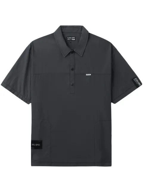 izzue logo-appliquéd polo shirt