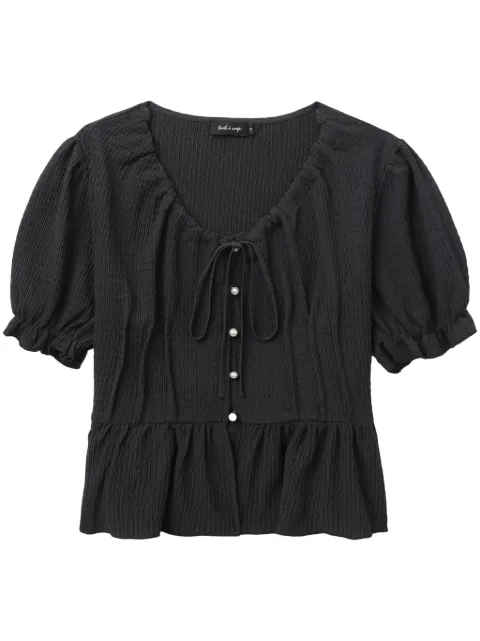 tout a coup blusa con mangas farol