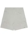 AAPE BY *A BATHING APE® logo-appliquéd track shorts - Grey