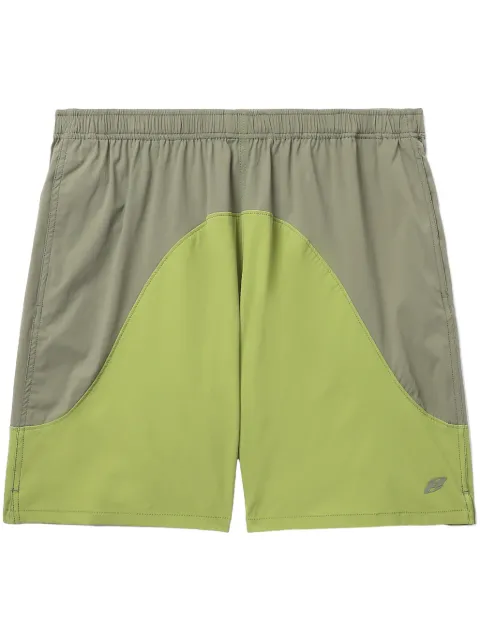 FIVE CM bermudas con paneles y diseño de dos tonos