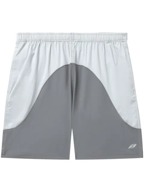 FIVE CM bermudas con paneles y diseño de dos tonos