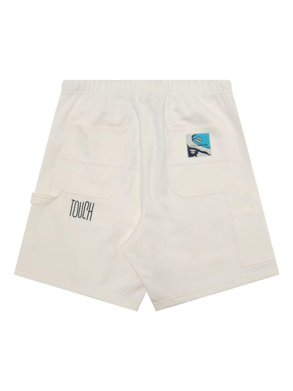 AAPE BY *A BATHING APE® logo-embossed track shorts - Wit