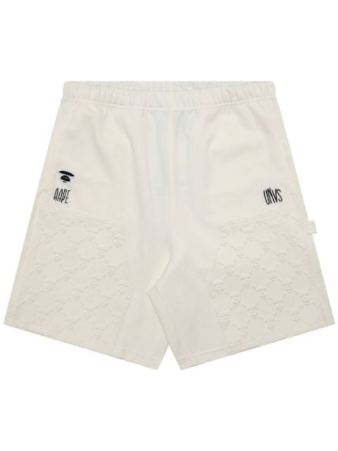 AAPE BY *A BATHING APE logo-embossed track shorts Men