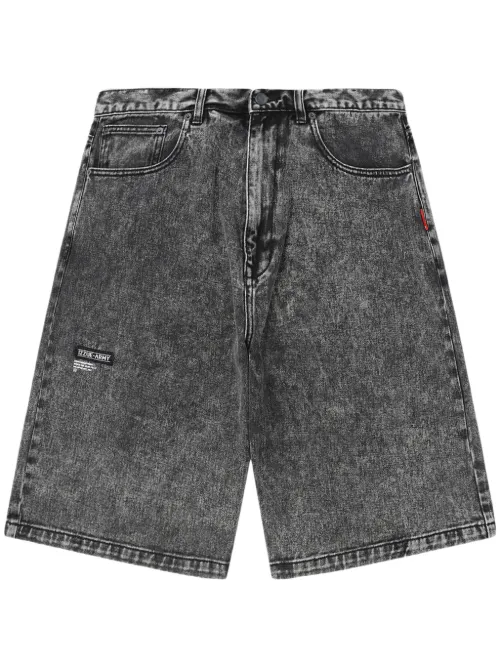 Short en jean à patch logo - izzue - Modalova
