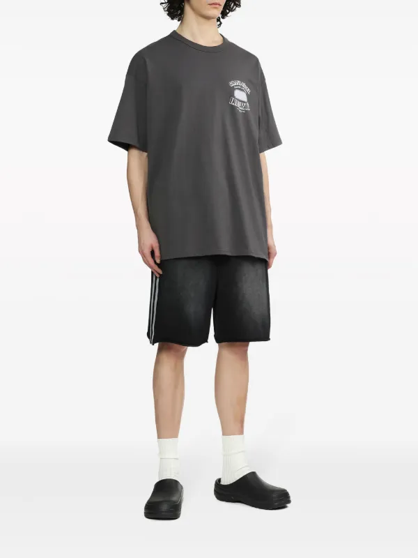 FIVE CM Faded Cotton Sweat Shorts | Black | FARFETCH SG
