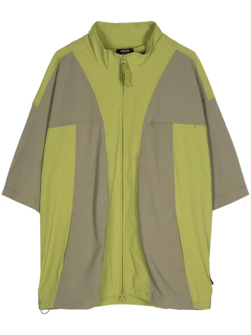 Chemise zippée à manches courtes - FIVE CM - Modalova