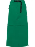 CHOCOOLATE elasticated-waist midi skirt - Green