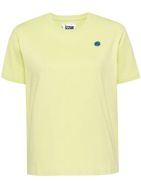 izzue slogan-print cotton T-shirt
