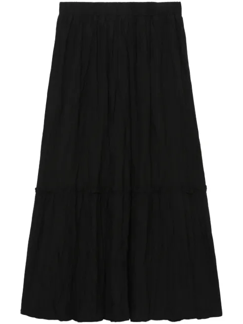 tout a coup falda midi con diseño acampanado