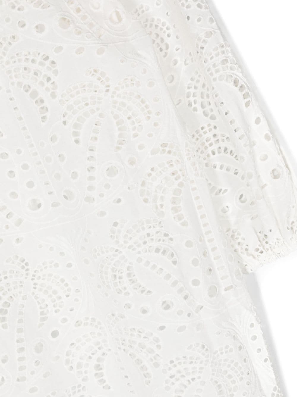 Shop Farm Rio Broderie-anglaise Beach Cover-up In White