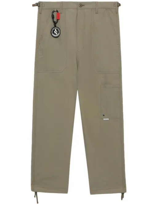 Pantalon droit à logo appliqué - izzue - Modalova