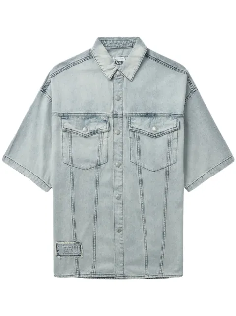 izzue washed denim shirt