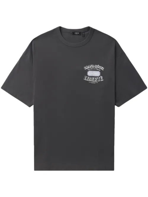 T-shirt en coton à imprimé graphique - FIVE CM - Modalova