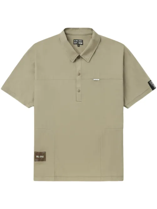 Izzue polo à logo appliqué - Vert - izzue - Modalova