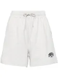 CHOCOOLATE logo lettering cotton shorts - Grey