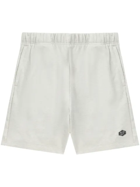 CHOCOOLATE logo print cotton shorts