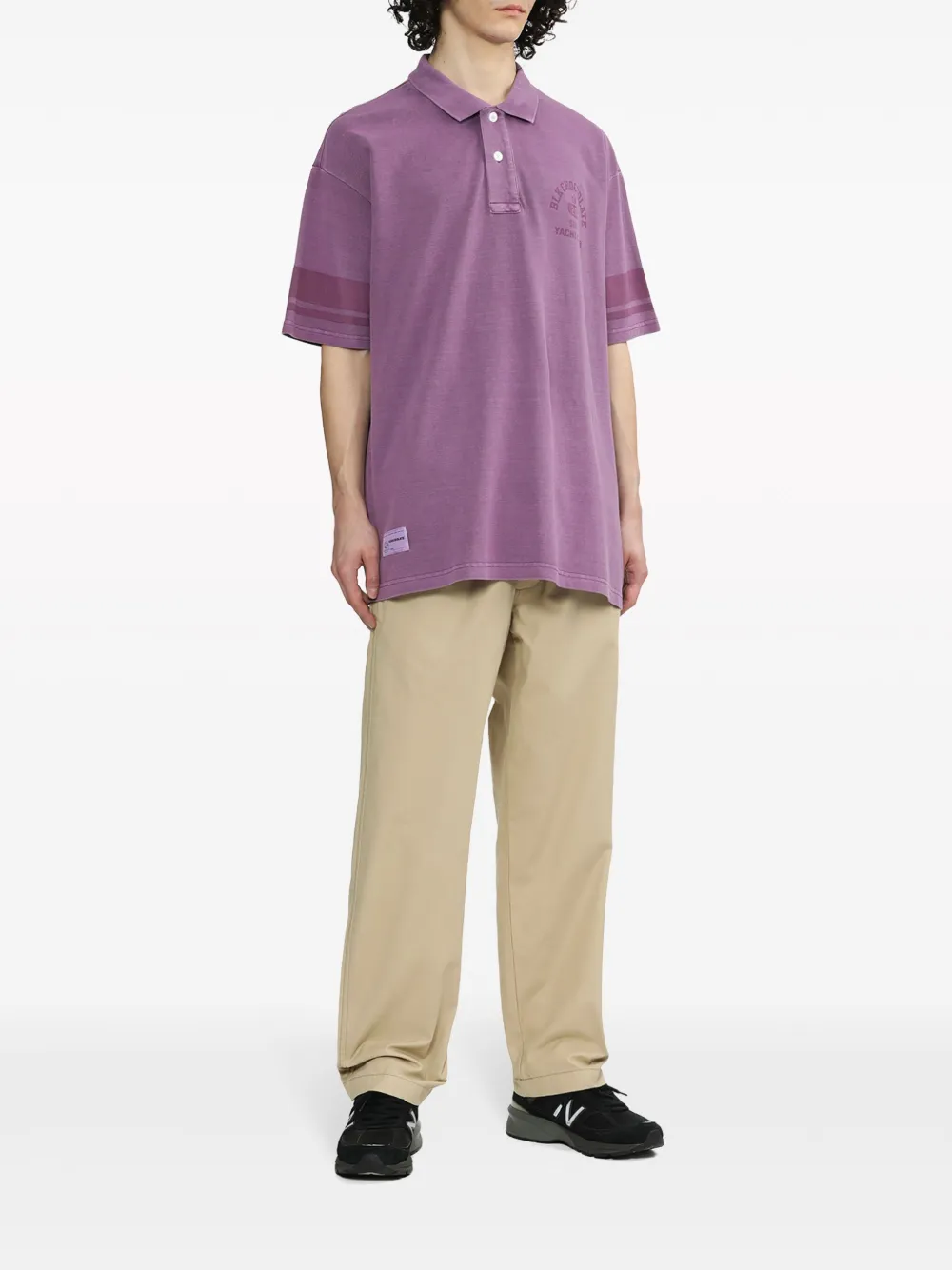 CHOCOOLATE playera tipo polo con logo estampado | Image 2