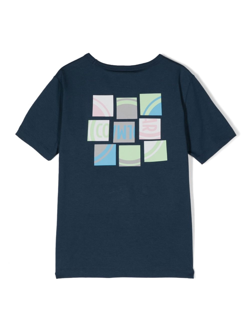 Colmar Kids Katoenen T-shirt met logoprint Blauw