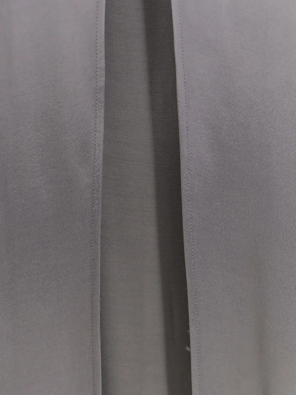 The Nina Studio Satin Vest In Gray