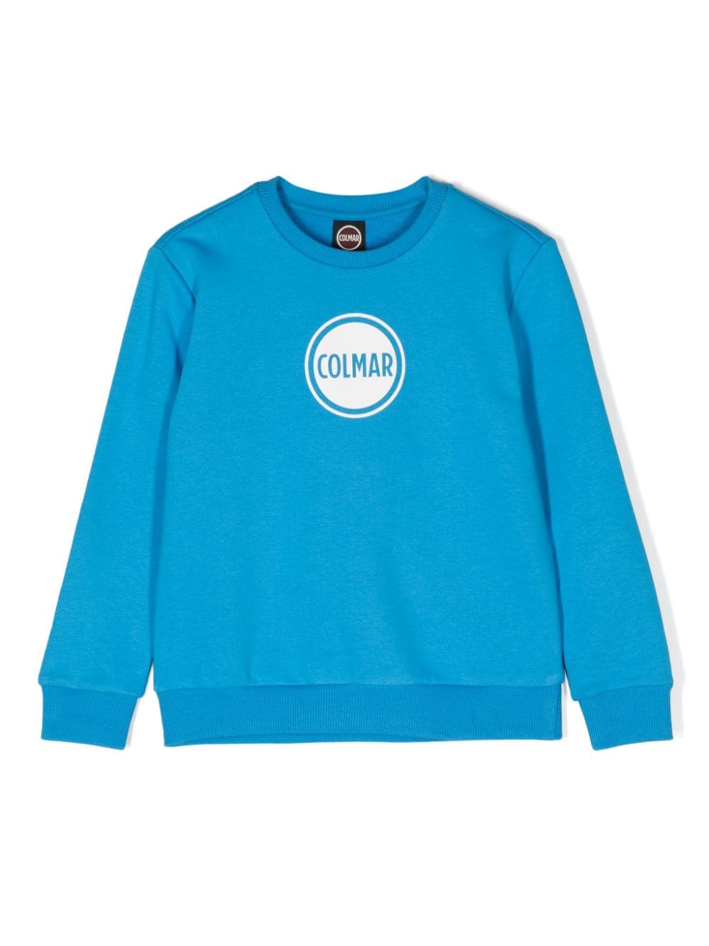 Colmar Kids' Logo-print Cotton Sweatshirt In Blue