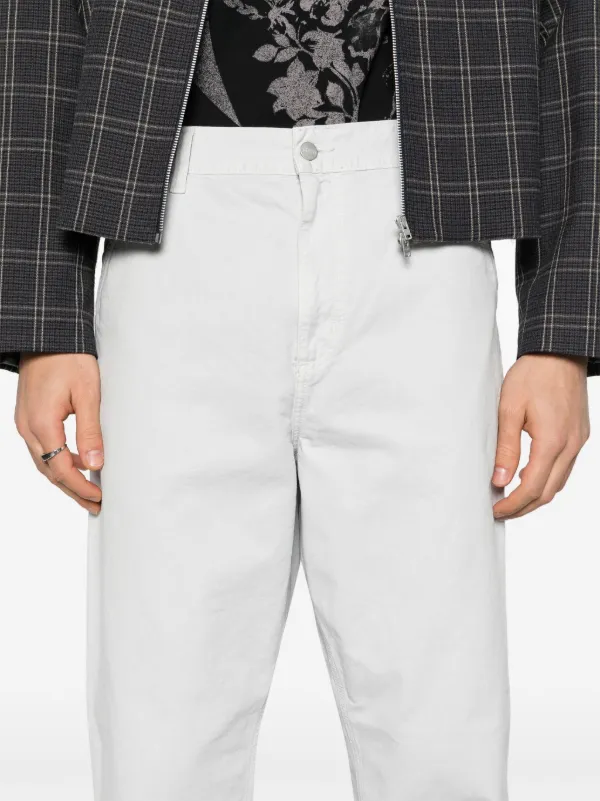 Carhartt WIP Single Knee ストレートパンツ | グレー | FARFETCH JP