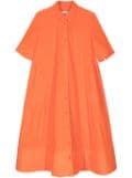 Melitta Baumeister short-sleeve shirt dress - Orange