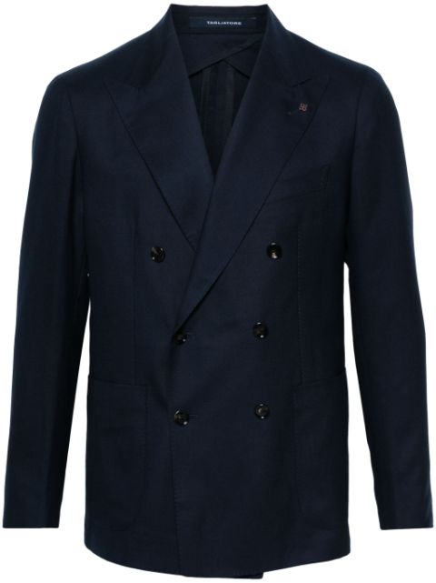 Tagliatore cashmere double-breasted blazer Men