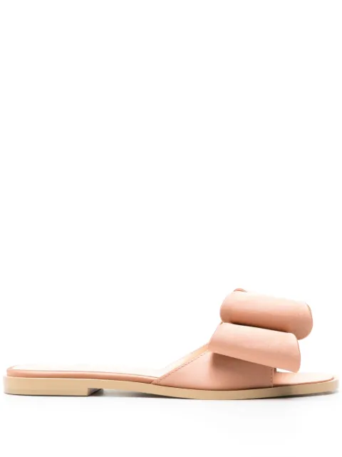 MACH & MACH flip flops con detalle de moño