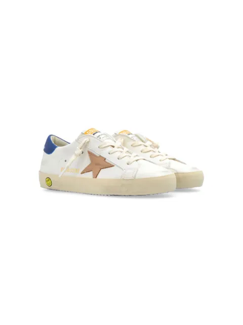 Golden Goose Kids Super-Star Young leather trainers