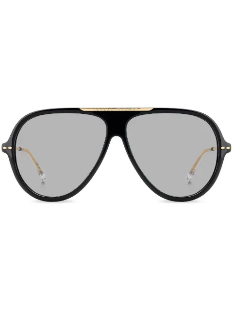 Isabel Marant Eyewear  lentes de sol con logo grabado