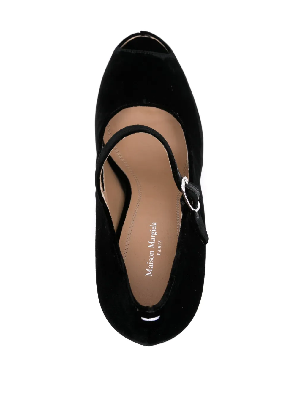 MAISON MARGIELA 125MM VELVET PUMPS