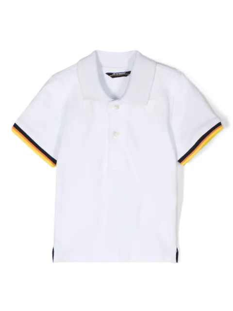 K Way Kids Vincent cotton polo shirt