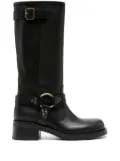 P.A.R.O.S.H. 50mm leather boots - Black