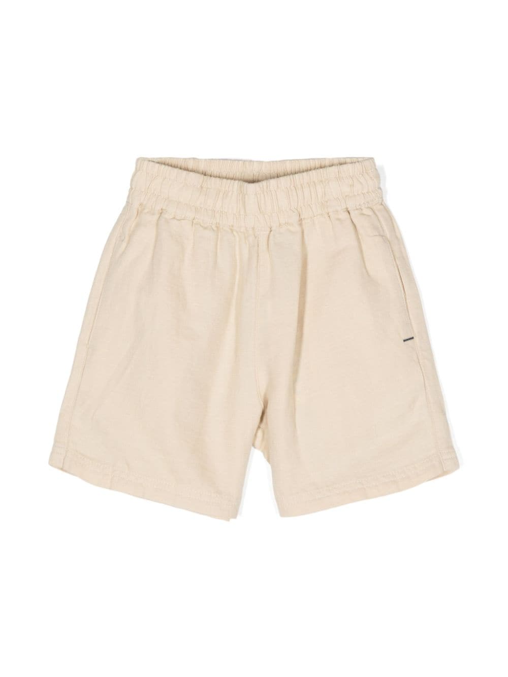 Molo slub-texture smart shorts - Neutrals