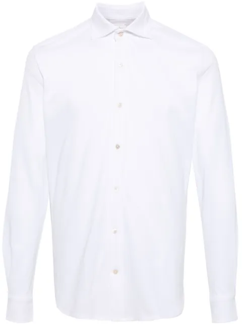 Eleventy classic-collar cotton shirt 