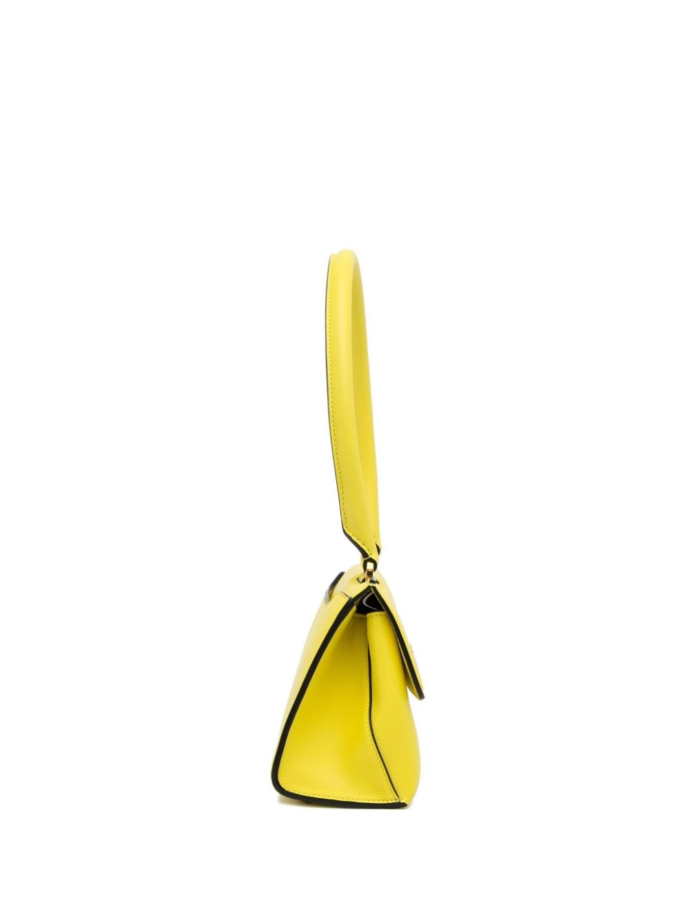 Ferragamo Pre-Owned 2021 Pre-Owned Ferragamo Trifolio Long Top Handle handbag - Geel