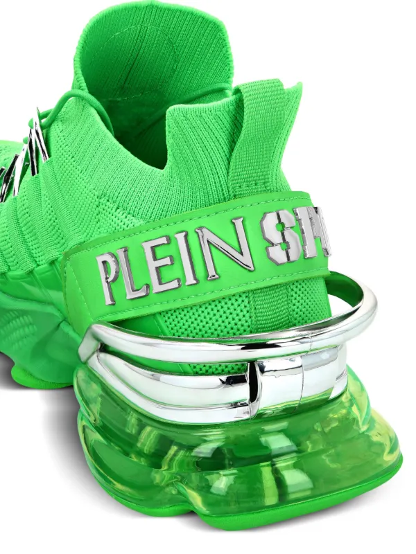 Plein Sport Tiger Attack Gen X 04 スニーカー | グリーン | FARFETCH JP
