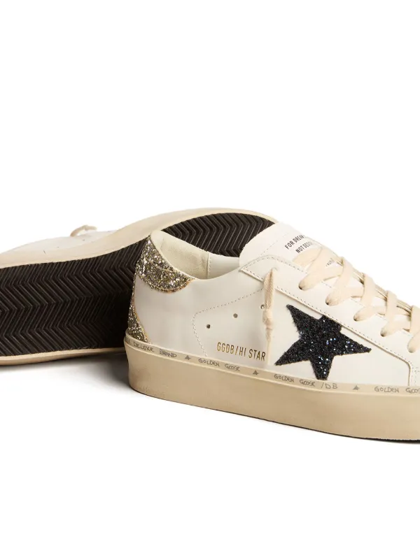 Golden Goose Hi Star Panelled Flatform Sneakers Farfetch