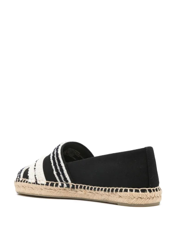 【新品】TORY BURCH トリーバーチ ダブルTエスパドリーユ Tory Burch ダブルT エスパドリーユ | ブラック | FARFETCH JP