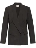 Coperni pinstripe double-breasted blazer - Grey